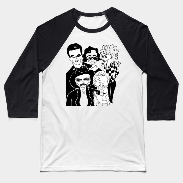 Classic TV sitcom Baseball T-Shirt by cartoonistguy